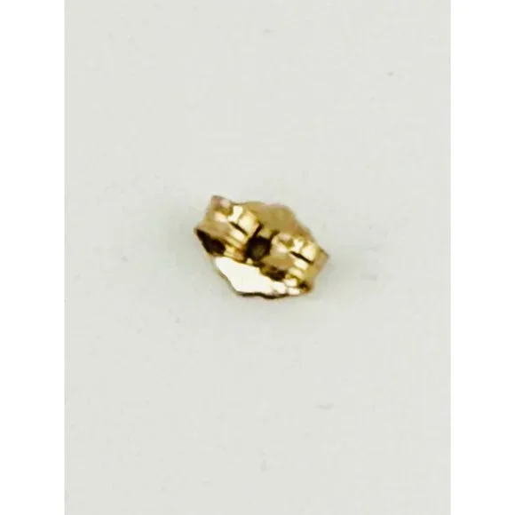 ✨ Real 10k Solid Gold nugget Earrings- Aretes en oro